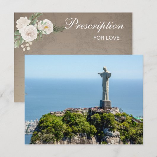 Briefkaart Rio de Janeiro Vrijgezellenfeest Game (Voorkant / Achterkant)