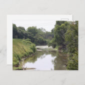 Briefkaart Riverview (Voorkant / Achterkant)