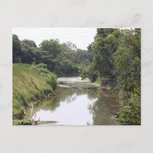 Briefkaart Riverview (Voorkant)