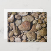 Briefkaart rivierstenen (Voorkant / Achterkant)