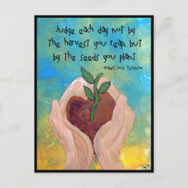 Briefkaart: Robert Louis Stevenson Quote Schilderi Briefkaart