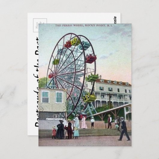 Briefkaart - Rocky Point, eiland Rhode (Voorkant / Achterkant)