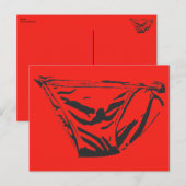 Briefkaart Rode Brief (Voorkant / Achterkant)