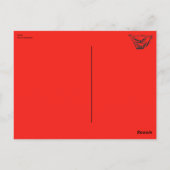 Briefkaart Rode Brief (Achterkant)