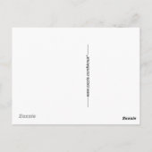 Briefkaart - Rode, witte en blauwe blokillusie (Achterkant)