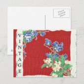  Briefkaart rode zakdoek (Voorkant / Achterkant)