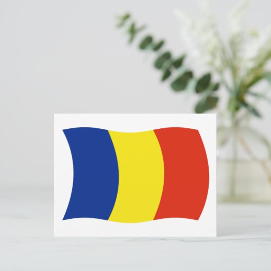 Briefkaart Roemenië (Staand voorkant)