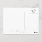 briefkaart "Roger en Angelica" (Achterkant)