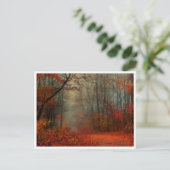 Briefkaart - Romantic Misty Autumn Day (Staand voorkant)