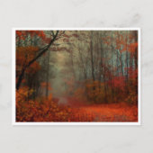Briefkaart - Romantic Misty Autumn Day (Voorkant)