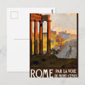 Briefkaart Rome (Voorkant / Achterkant)