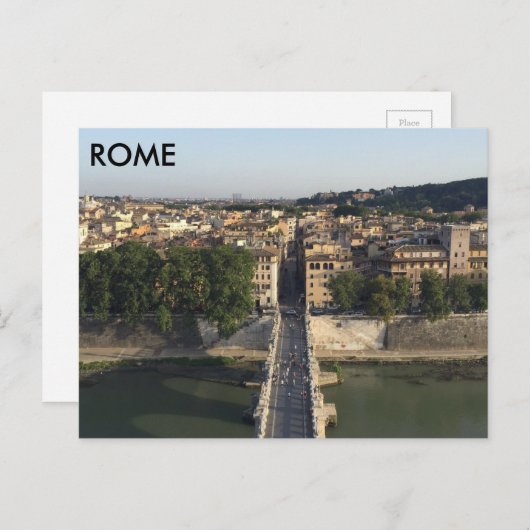 Briefkaart Rome (Voorkant / Achterkant)