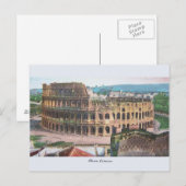  Briefkaart Rome Colosseum (Voorkant / Achterkant)
