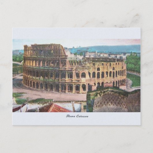  Briefkaart Rome Colosseum (Voorkant)