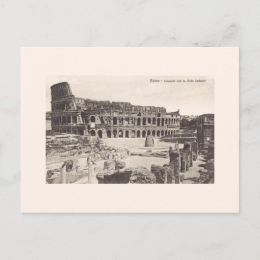  Briefkaart Rome Colosseum (Voorkant)