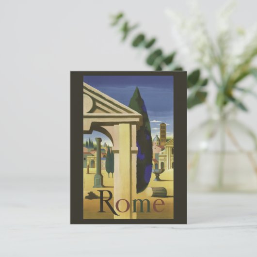  briefkaart Rome Italië (Staand voorkant)