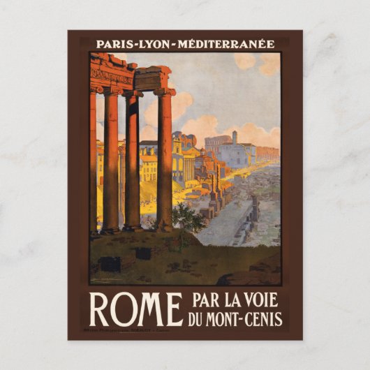 briefkaart Rome Italië (Voorkant)