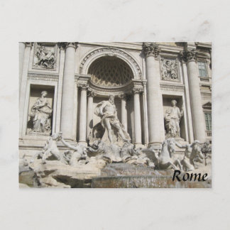 briefkaart Rome Italië Trevi