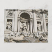 briefkaart Rome Italië Trevi (Voorkant)