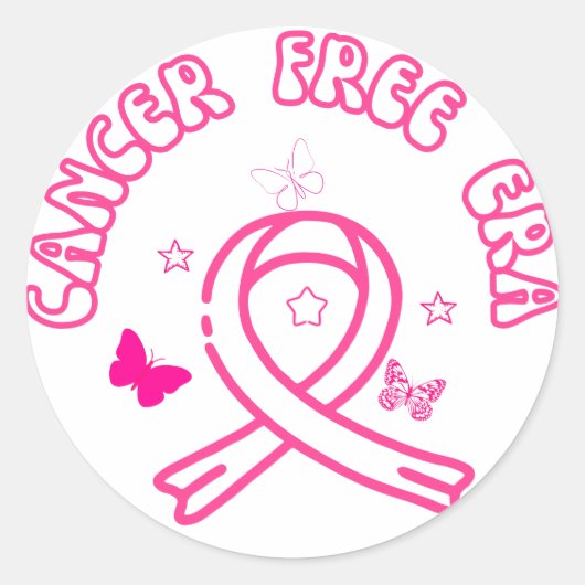 Briefkaart Ronde Sticker (Voorkant)