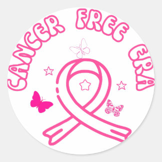 Briefkaart Ronde Sticker