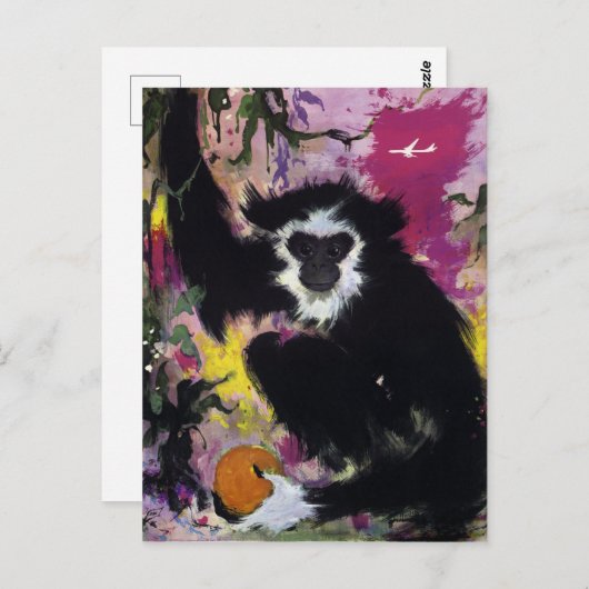  Briefkaart rondreis in het Verre Oosten van Gibbo (Voorkant / Achterkant)