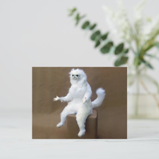 Briefkaart Room Guardian Meme (Staand voorkant)