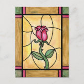 Briefkaart roos (Voorkant)