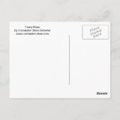 Briefkaart Roos (Achterkant)