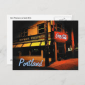 Briefkaart Roos Portland (Voorkant / Achterkant)