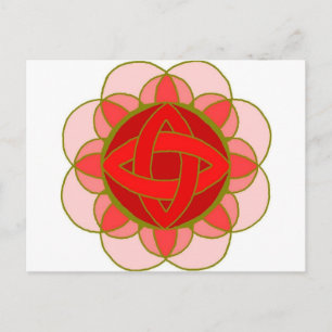 briefkaart "Root Chakra"
