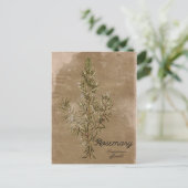  Briefkaart Rosemary Herb (Staand voorkant)