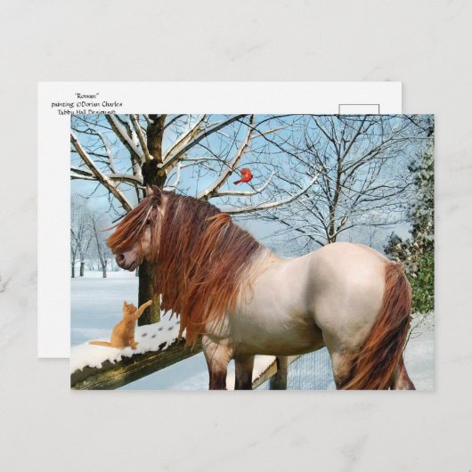 briefkaart "Rowan" (Voorkant / Achterkant)