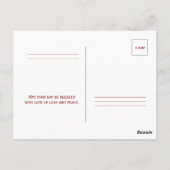 Briefkaart Royal Poinciana (Achterkant)