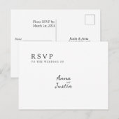 BRIEFKAART RSVP (Voorkant / Achterkant)
