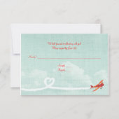 Briefkaart RSVP Love is in Air (Voorkant)