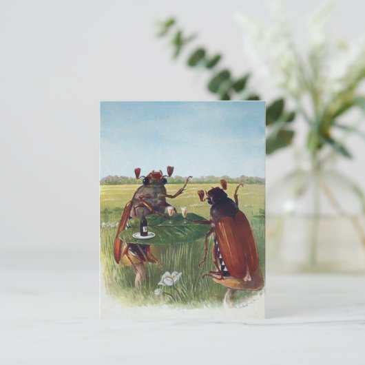 Briefkaart  ruggengraat (Staand voorkant)