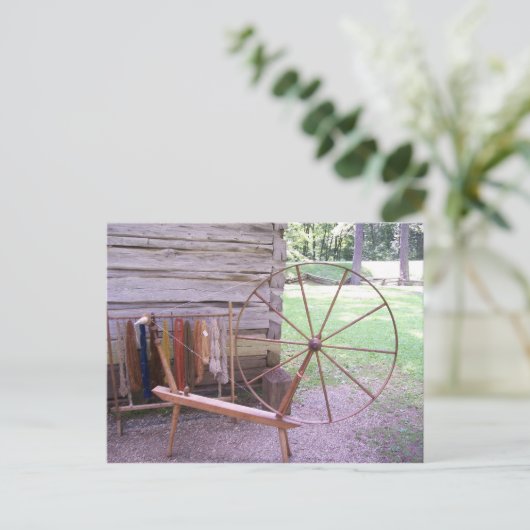 Briefkaart rugleuning (Staand voorkant)