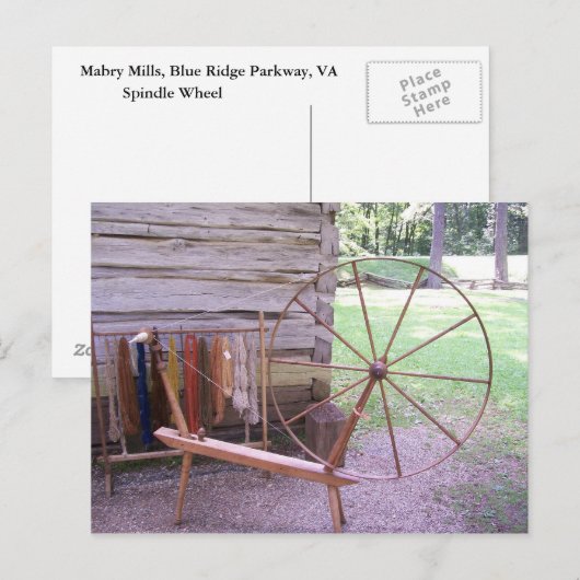 Briefkaart rugleuning (Voorkant / Achterkant)