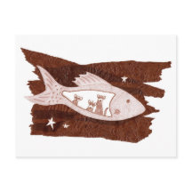 Briefkaart Ruimterfretten