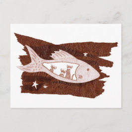 Briefkaart Ruimterfretten