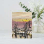 Briefkaart rundvee-land (Staand voorkant)