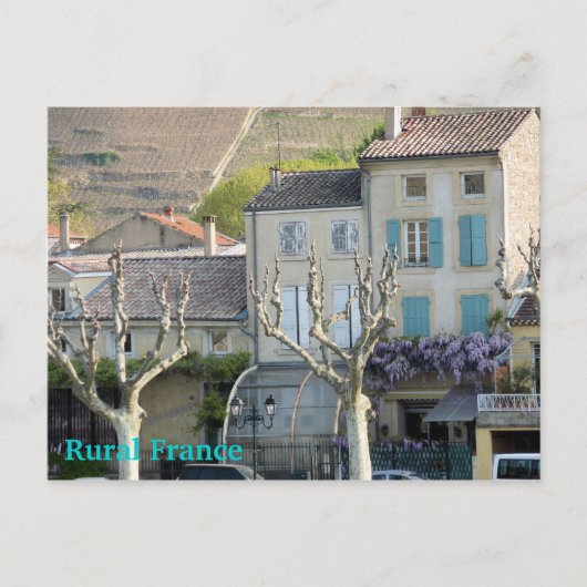 BRIEFKAART - Rural France (Voorkant)