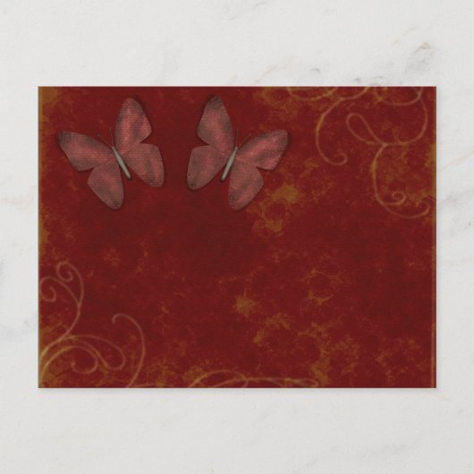 Briefkaart Rust Butterflies (Voorkant)