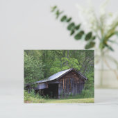 Briefkaart Rustic Barn (Staand voorkant)
