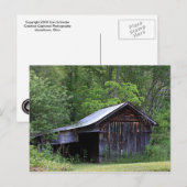 Briefkaart Rustic Barn (Voorkant / Achterkant)