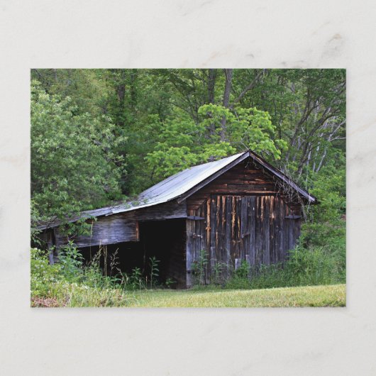 Briefkaart Rustic Barn (Voorkant)