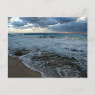 briefkaart ruwe wateren