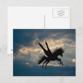 Briefkaart 's avonds (Voorkant / Achterkant)