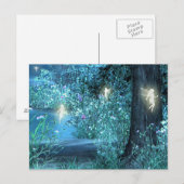 Briefkaart 's nachts (Voorkant / Achterkant)